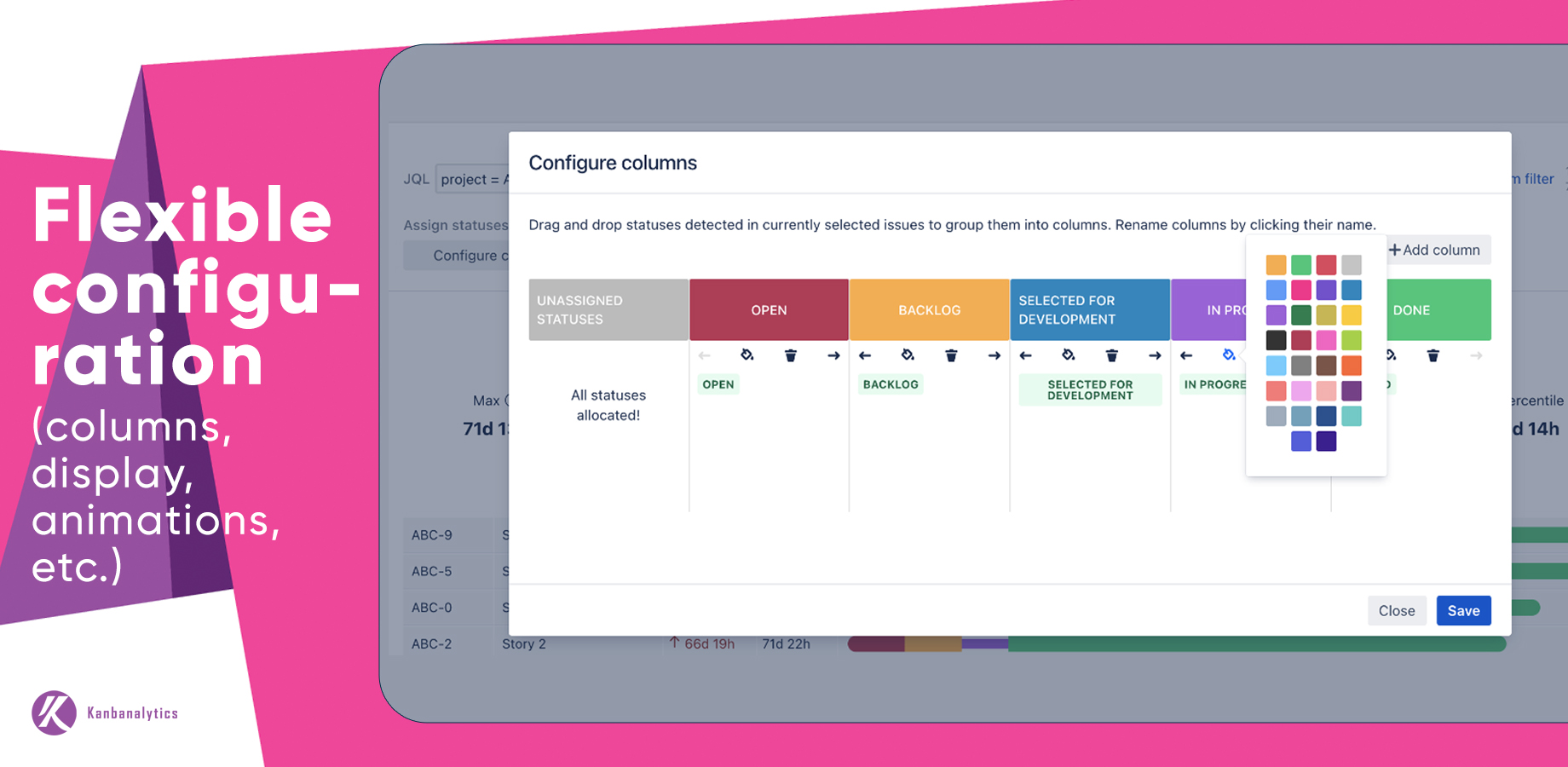 Compare time periods
